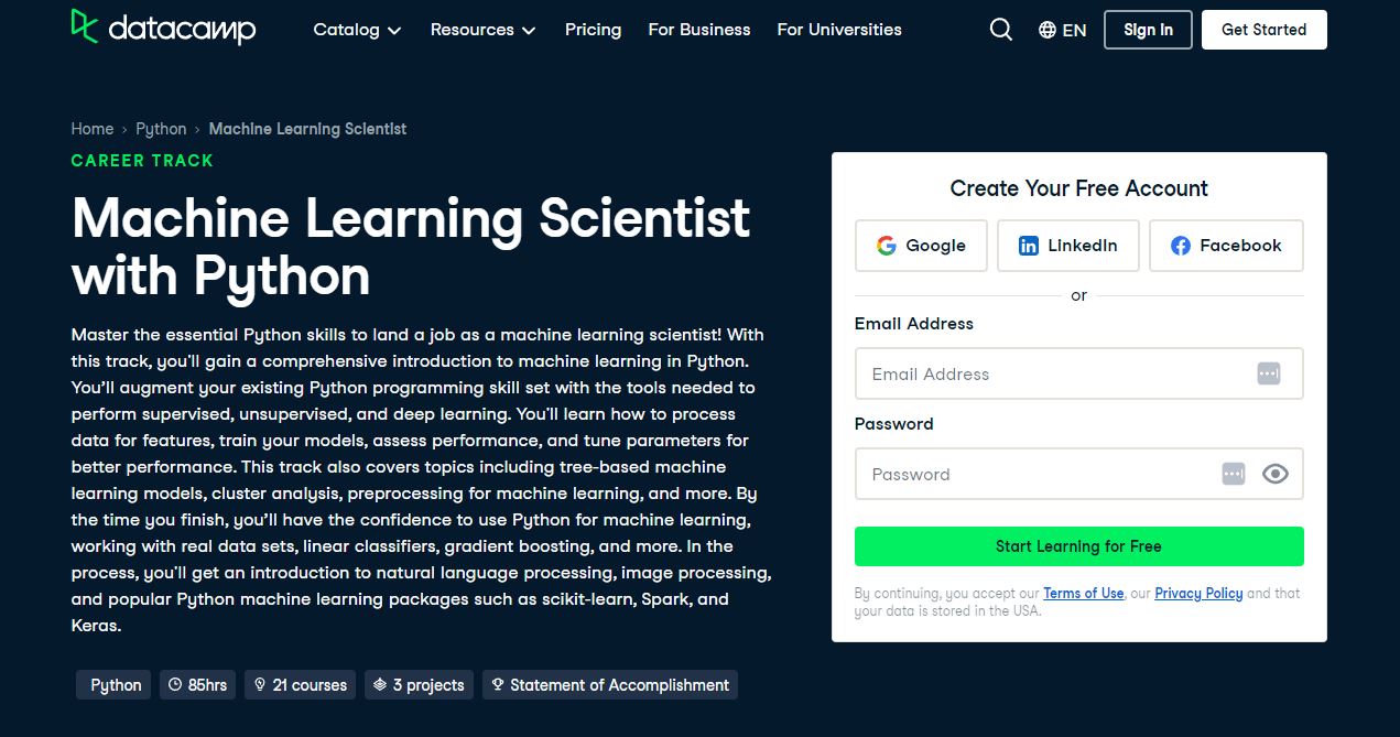 Machine Learning with Python